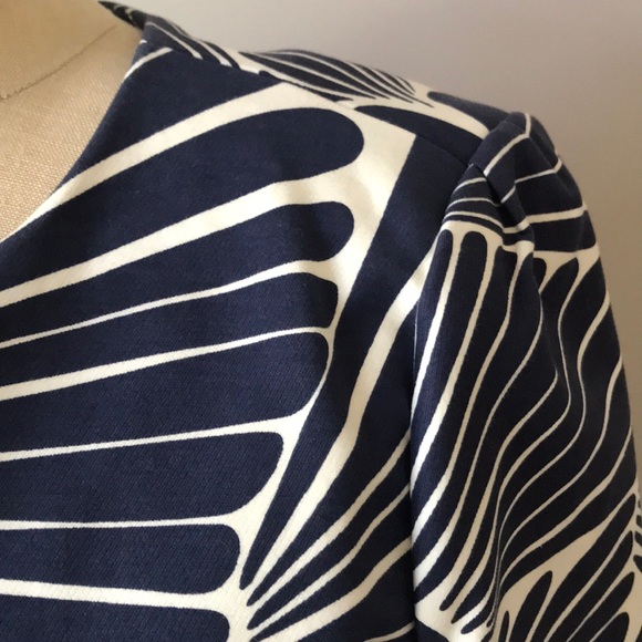 J Crew Blue White Fanfare jacket blazer 12 - Picture 4 of 7